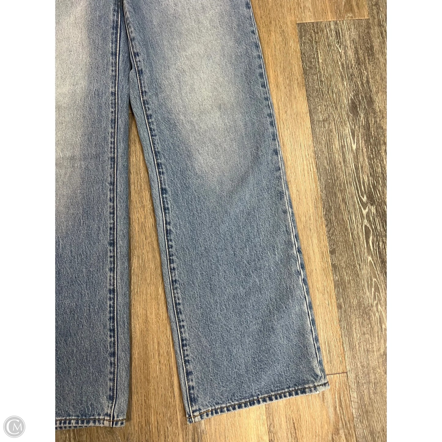 Jeans Straight By Rollas In Blue Denim, Size: 2/26