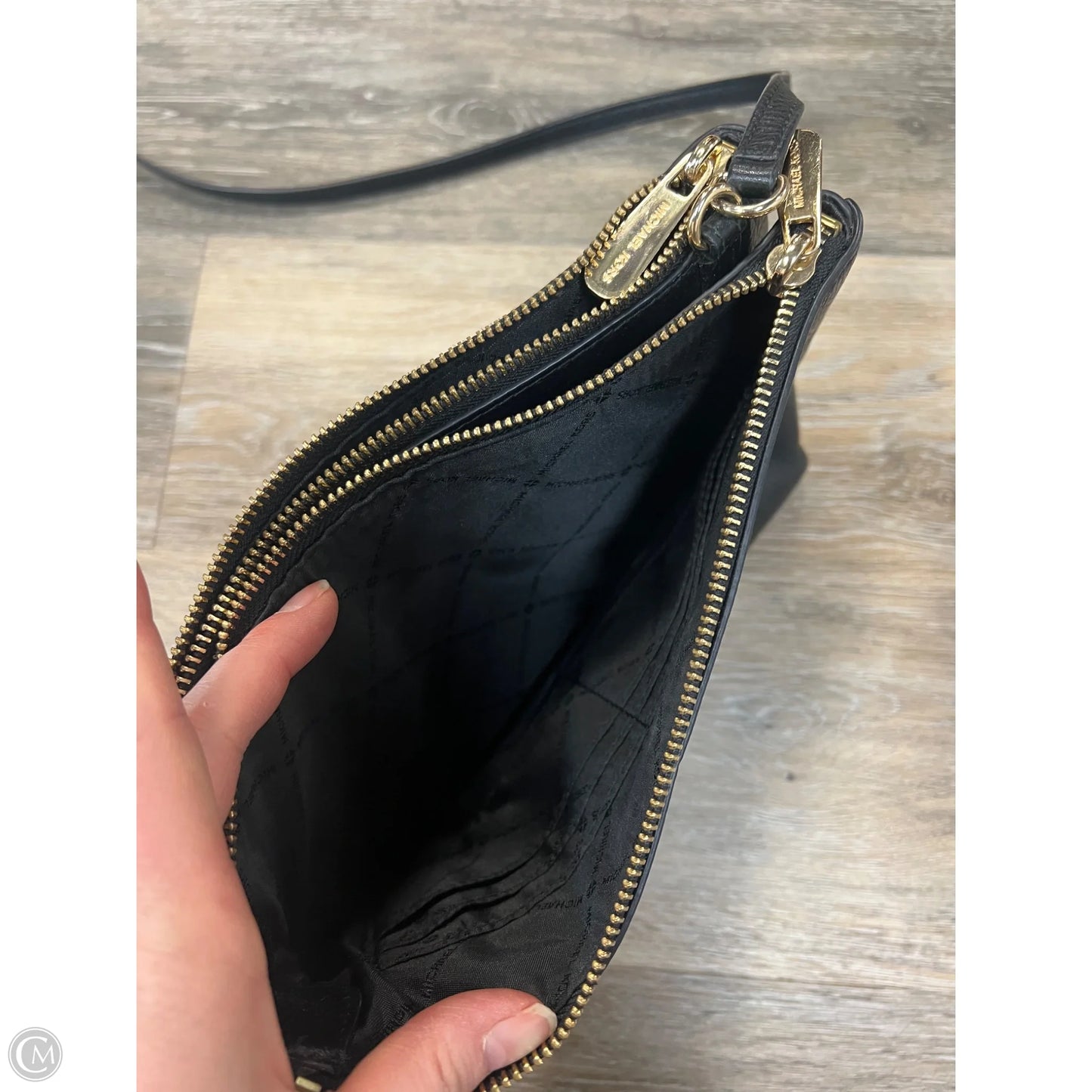 Crossbody Designer By Michael Kors, Size: Medium