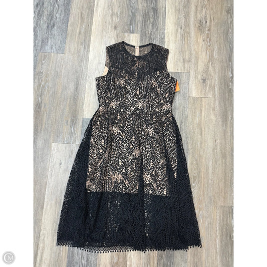 Dress Party Long By Dress The Population In Black, Size: Xl