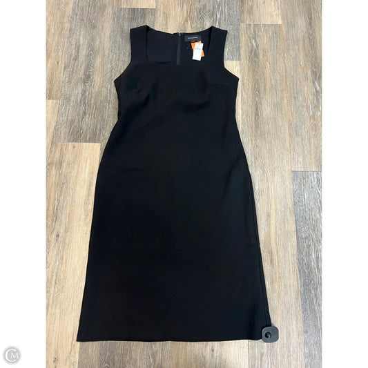 Dress Casual Midi By Banana Republic In Black, Size: 4