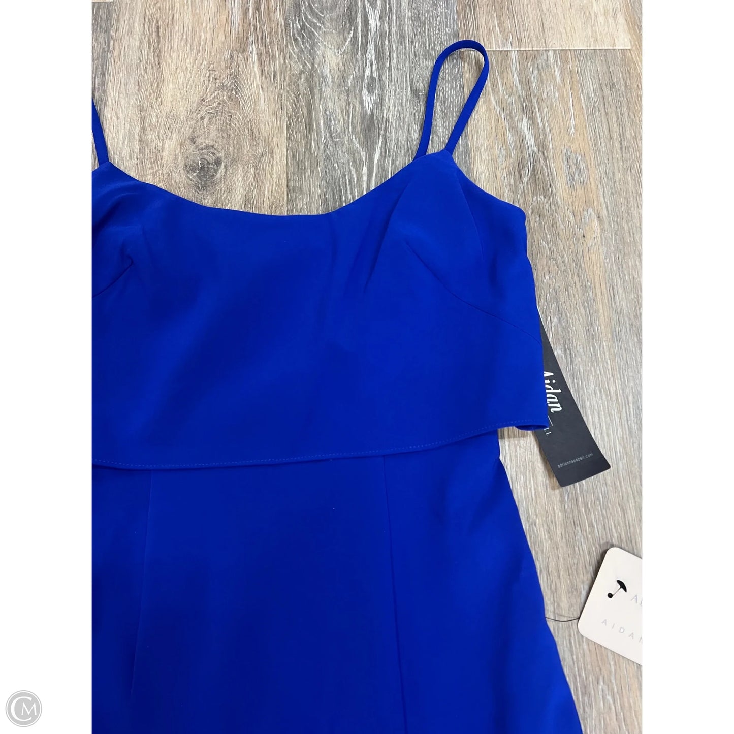Dress Party Midi By Adrianna Papell In Blue, Size: 8
