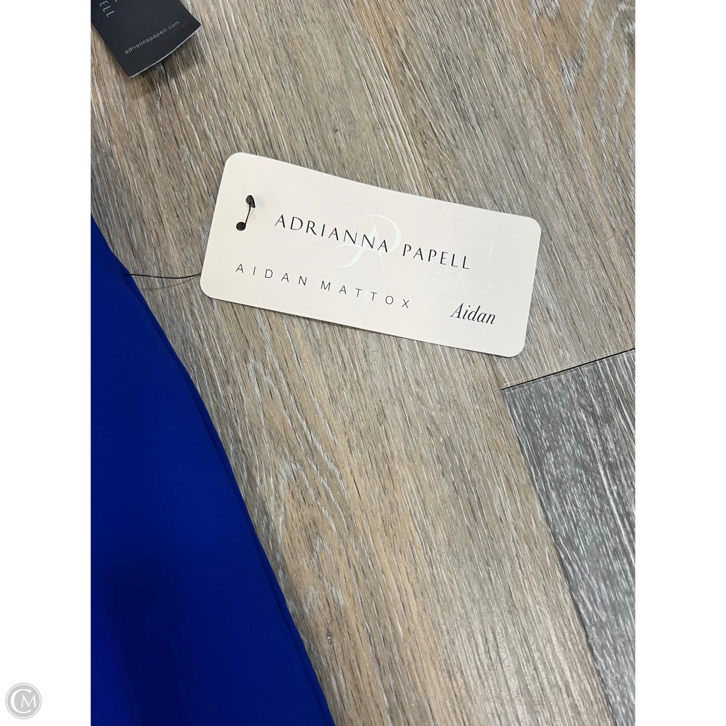 Dress Party Midi By Adrianna Papell In Blue, Size: 8