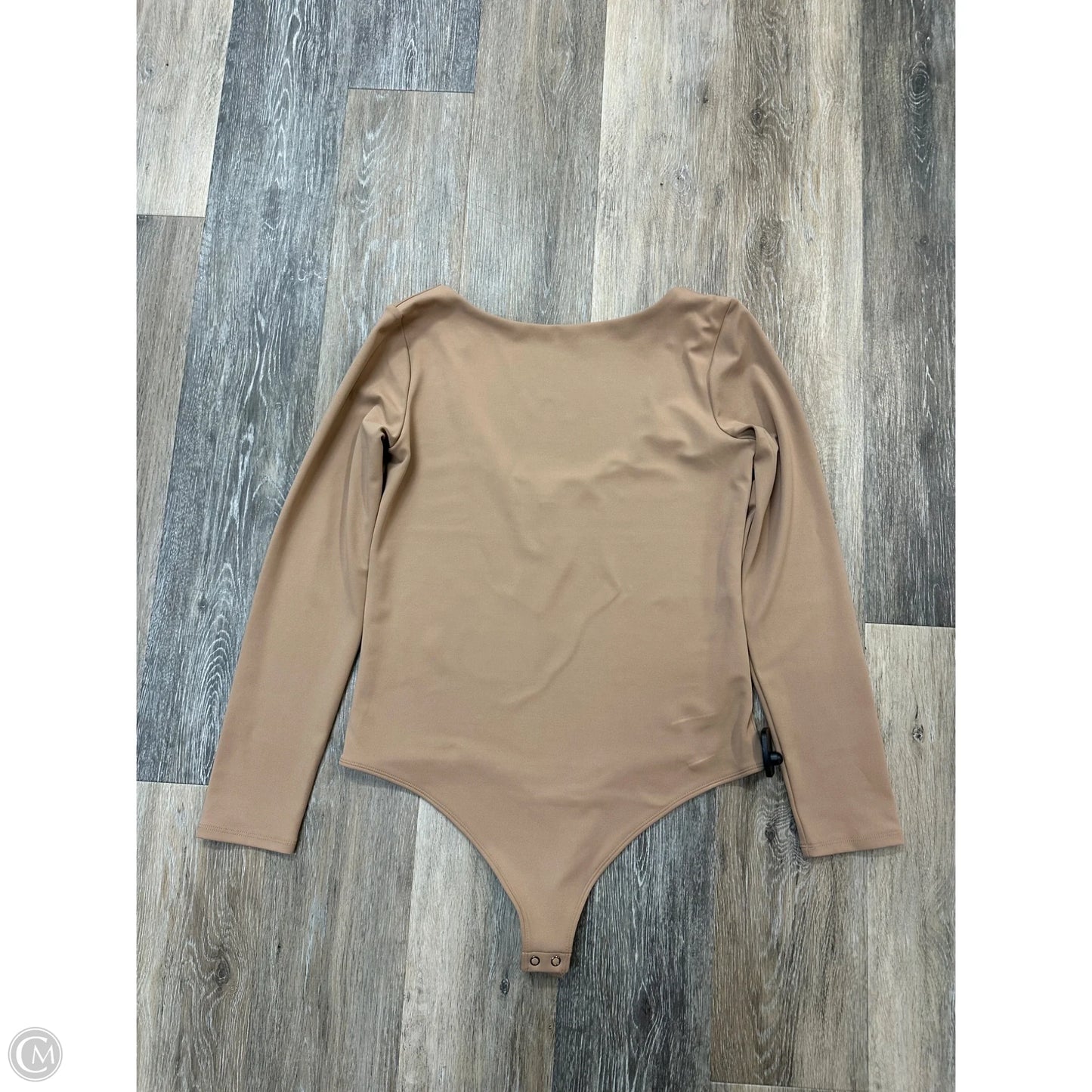 Bodysuit By Express In Tan, Size: L