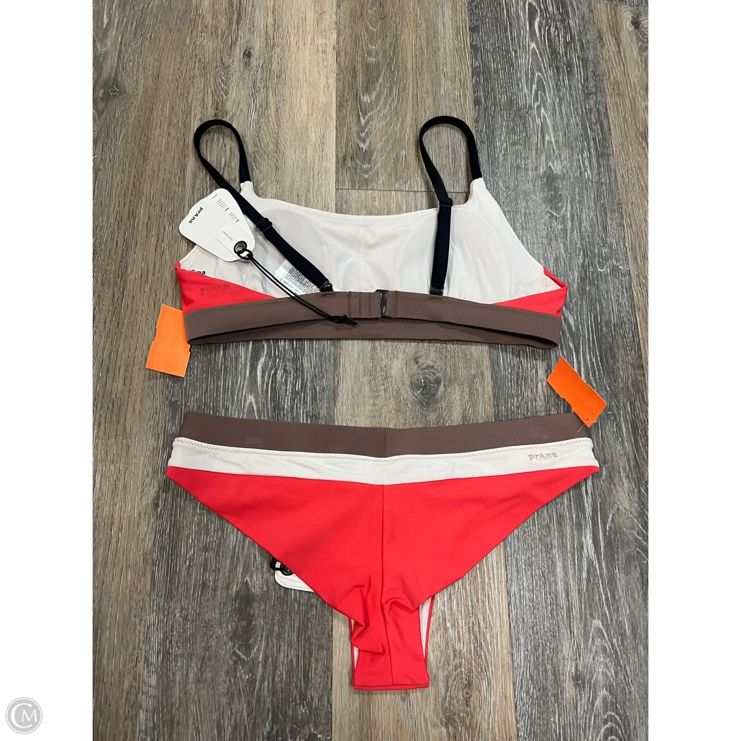 Swimsuit 2pc By Prana In Red, Size: S