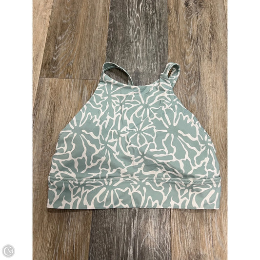 Swimsuit Top By Prana In Blue, Size: S
