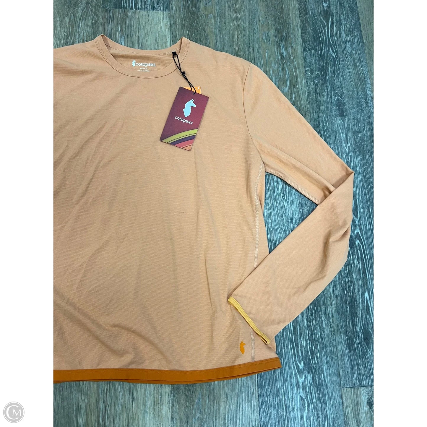 Athletic Top Long Sleeve Crewneck By Cotopaxi In Orange, Size: M