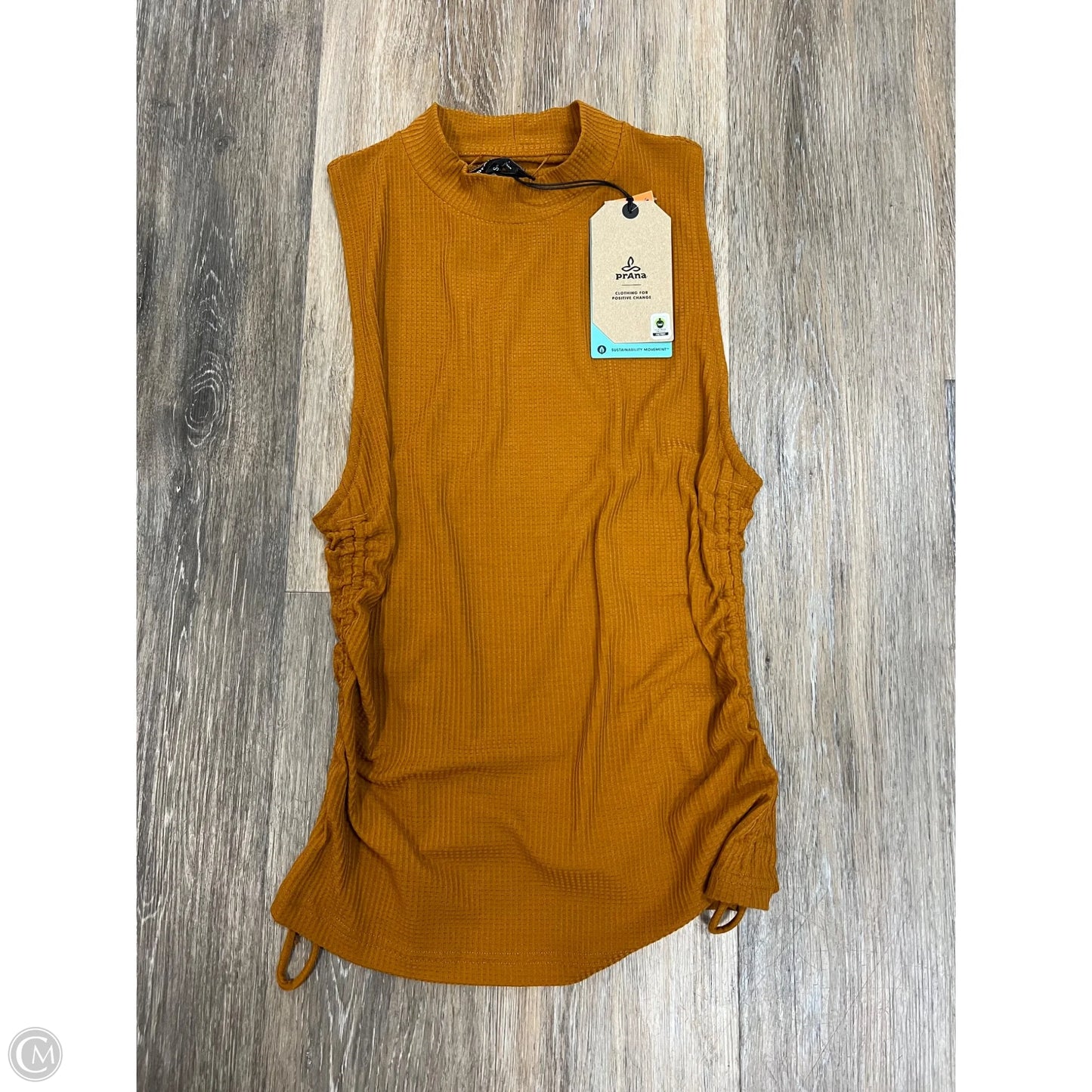 Top Sleeveless By Prana In Orange, Size: S