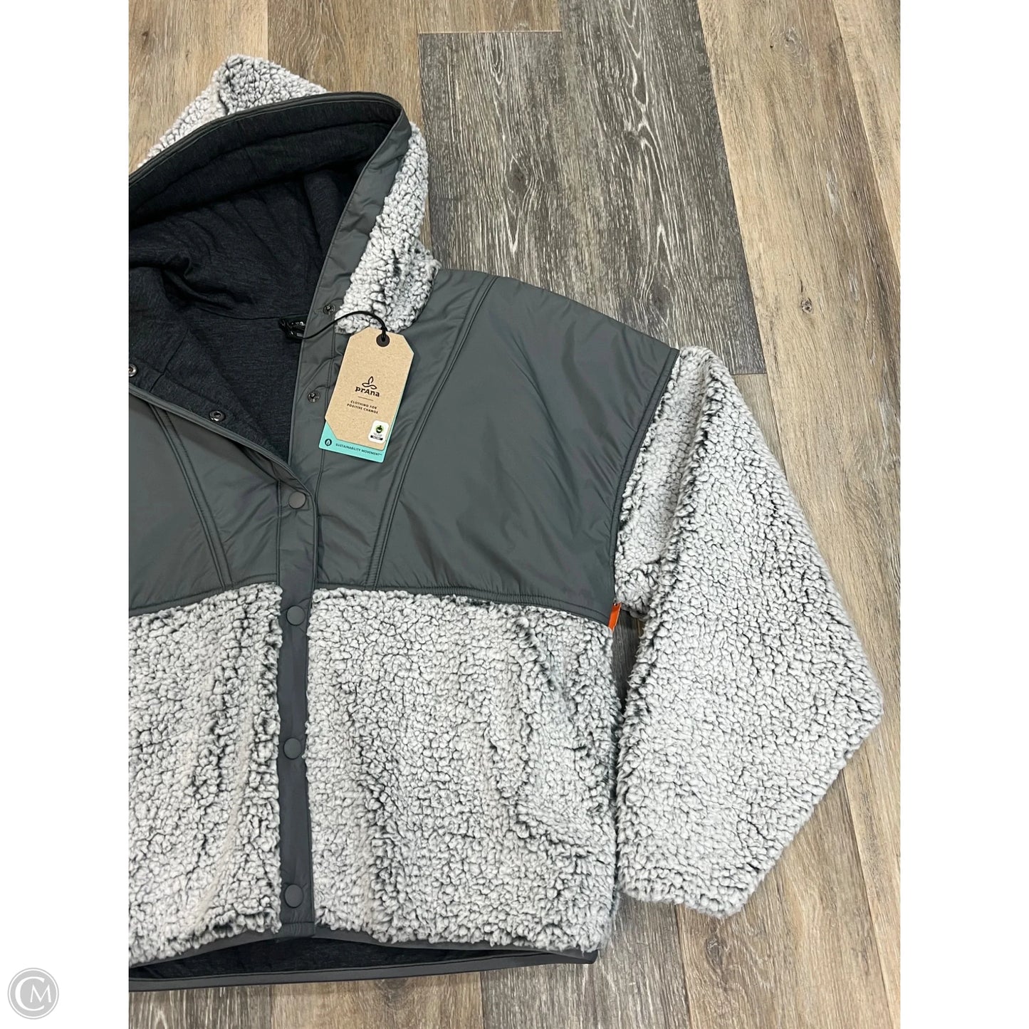 Jacket Fleece By Prana In Green, Size: S