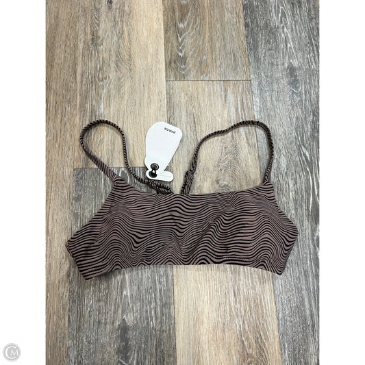 Swimsuit Top By Prana In Brown, Size: S