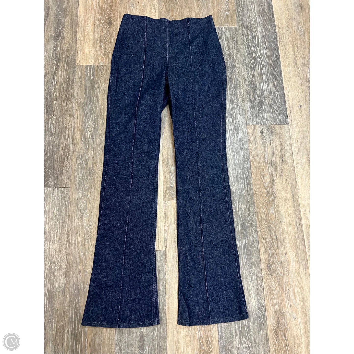 Jeans Boot Cut By Spanx In Blue Denim, Size: S