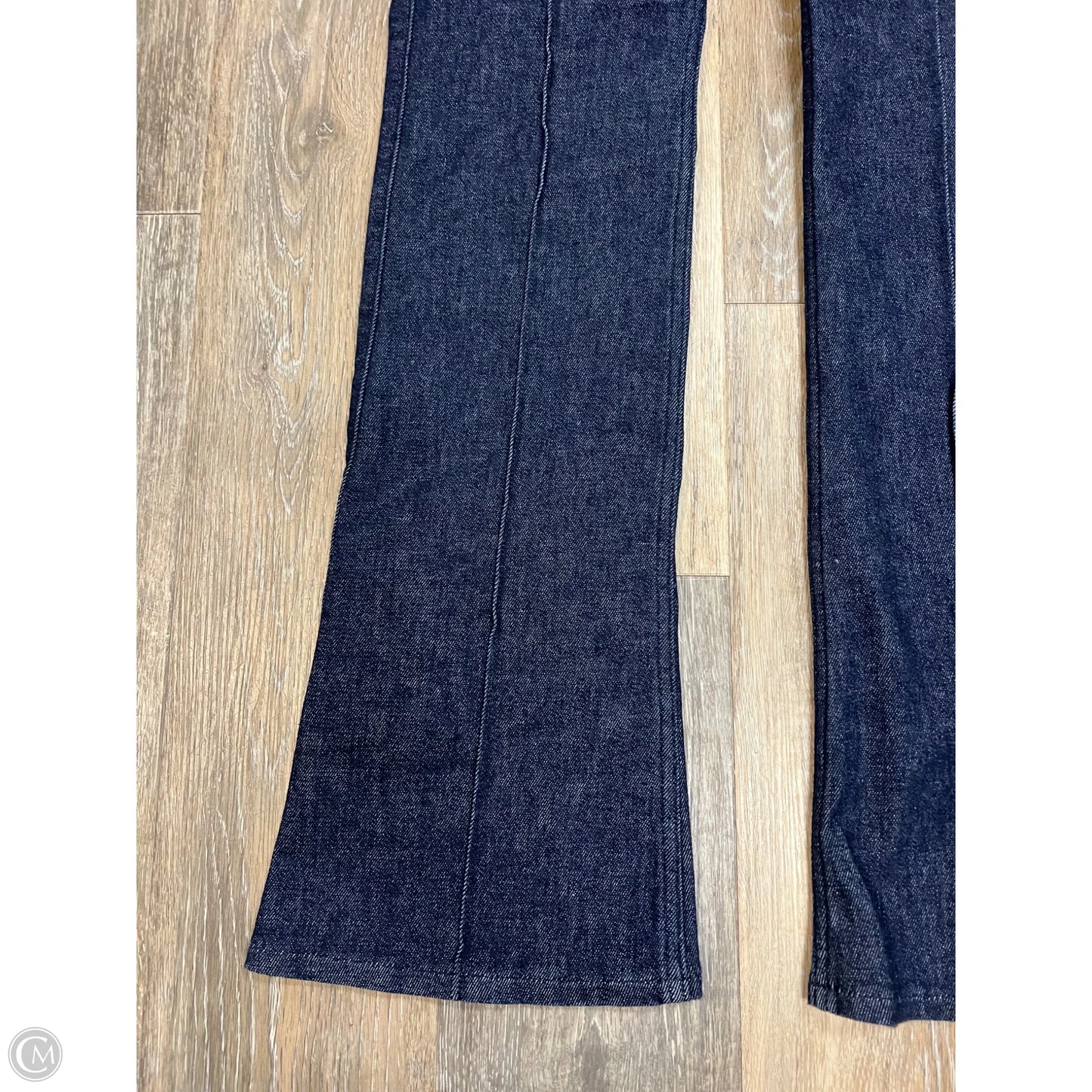 Jeans Boot Cut By Spanx In Blue Denim, Size: S