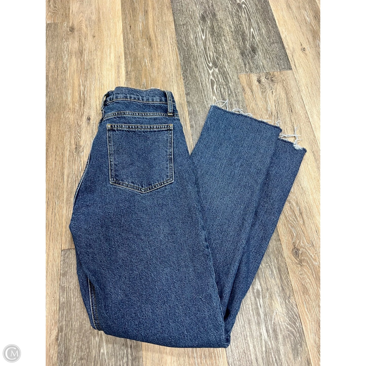 Jeans Straight By KHY In Blue Denim, Size: 4/27