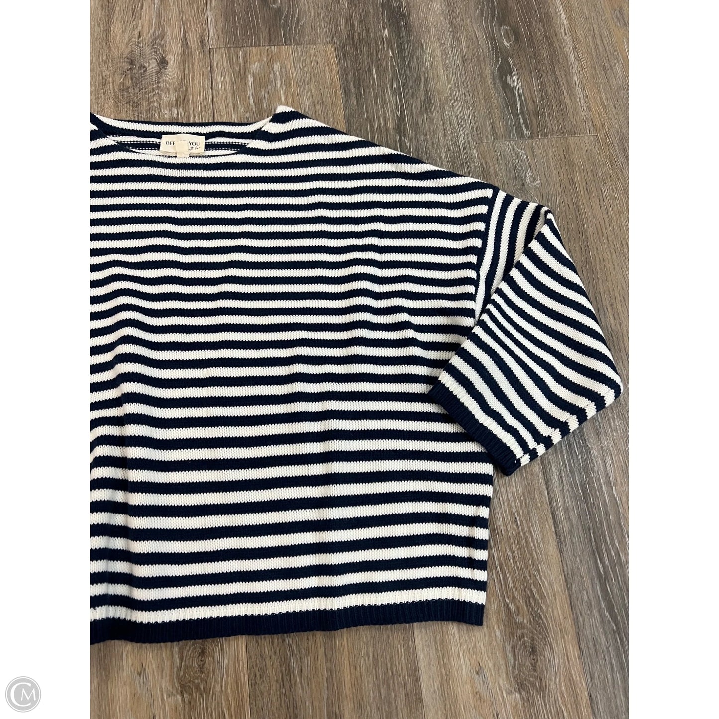 Sweater By Before You In Striped Pattern, Size: Xs