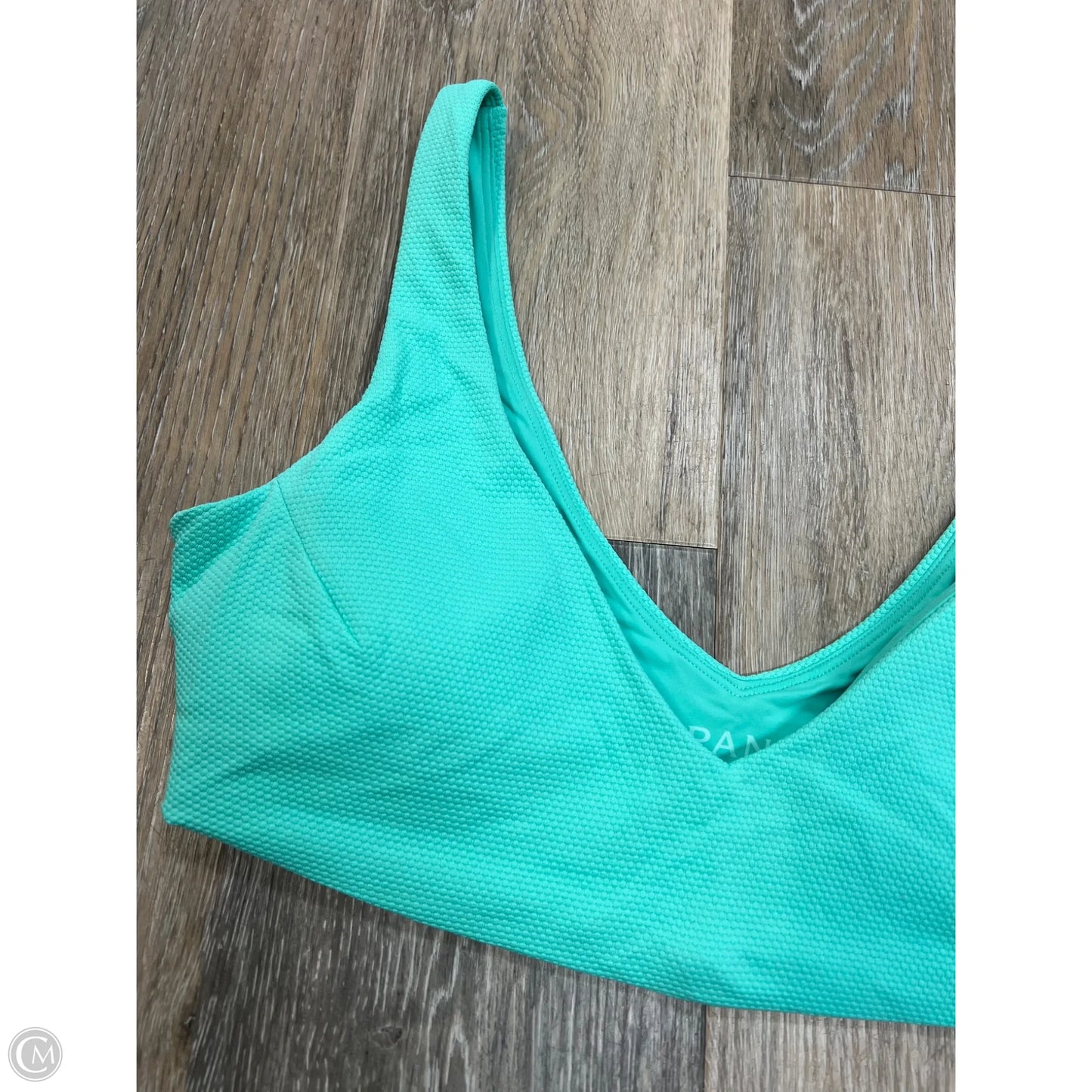 Swimsuit Top By Spanx In Teal, Size: M