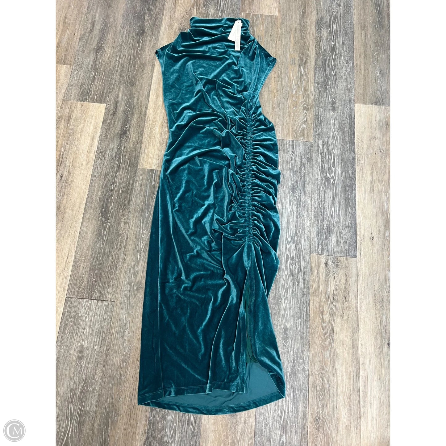Dress Party Long By Anthropologie In Blue, Size: L