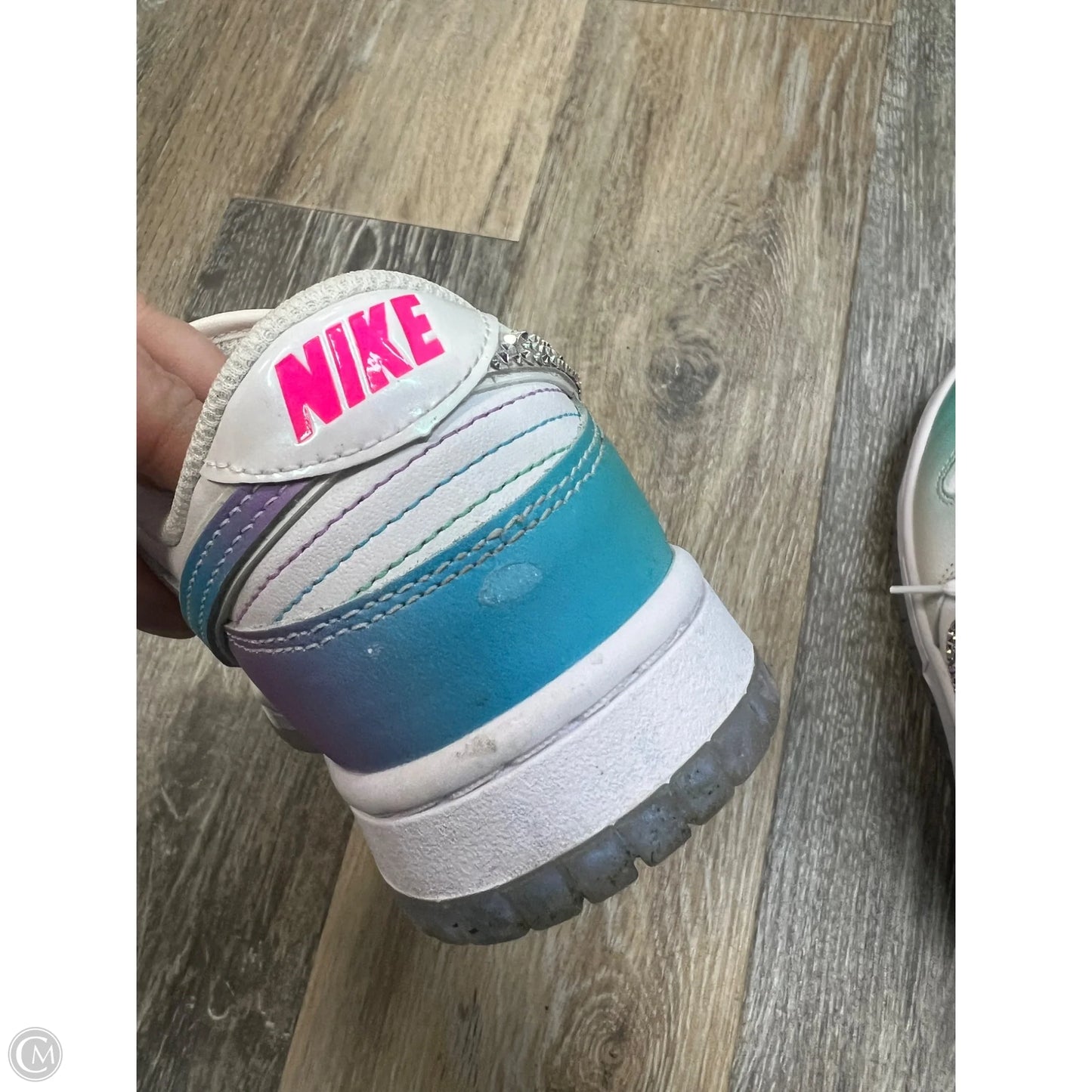 Shoes Athletic By Nike In White, Size: 7