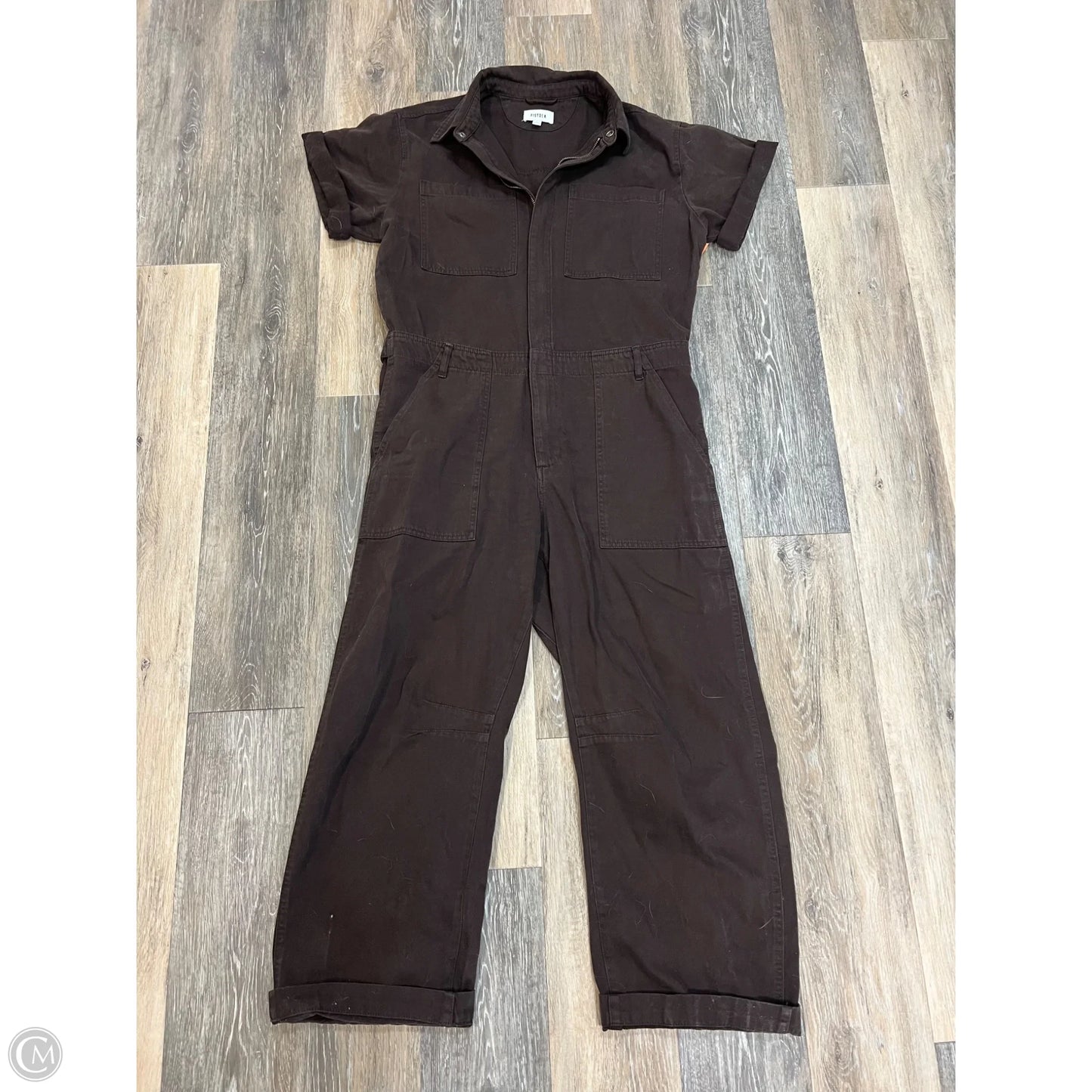 Jumpsuit By Pistola In Brown Denim, Size: L