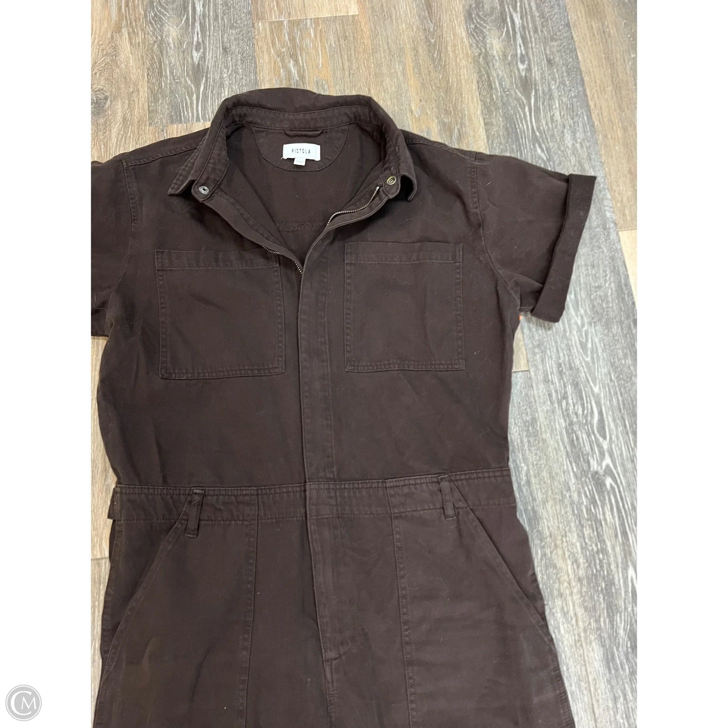 Jumpsuit By Pistola In Brown Denim, Size: L