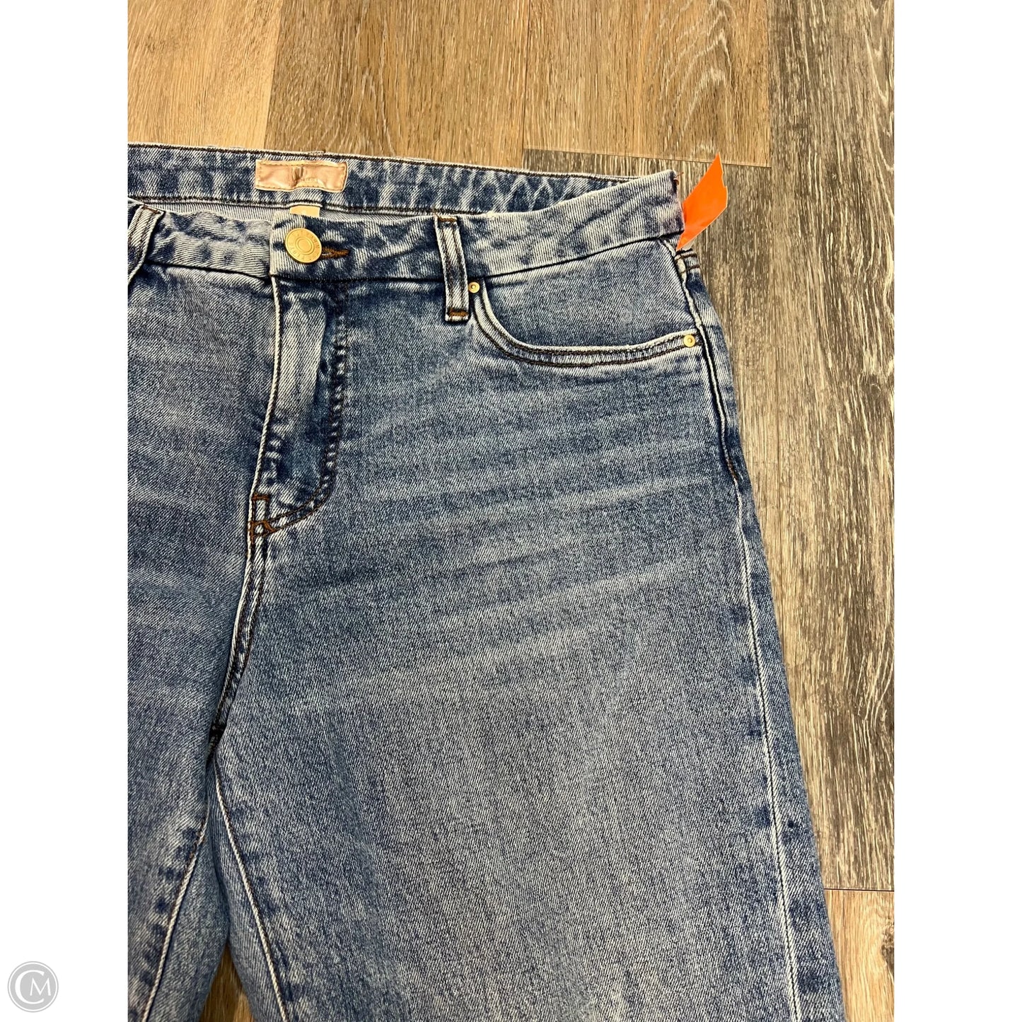 Jeans Wide Leg By Kut In Blue Denim, Size: 8