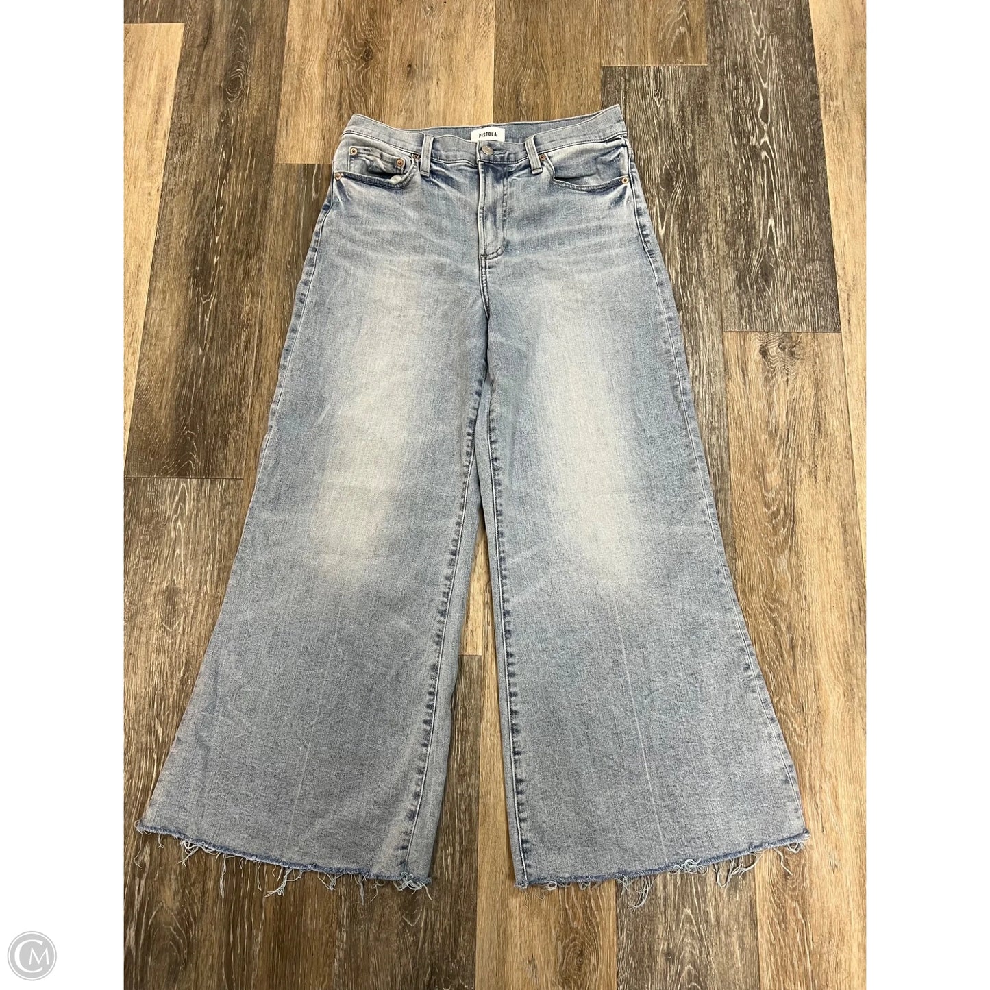 Jeans Wide Leg By Pistola In Blue Denim, Size: 10/30