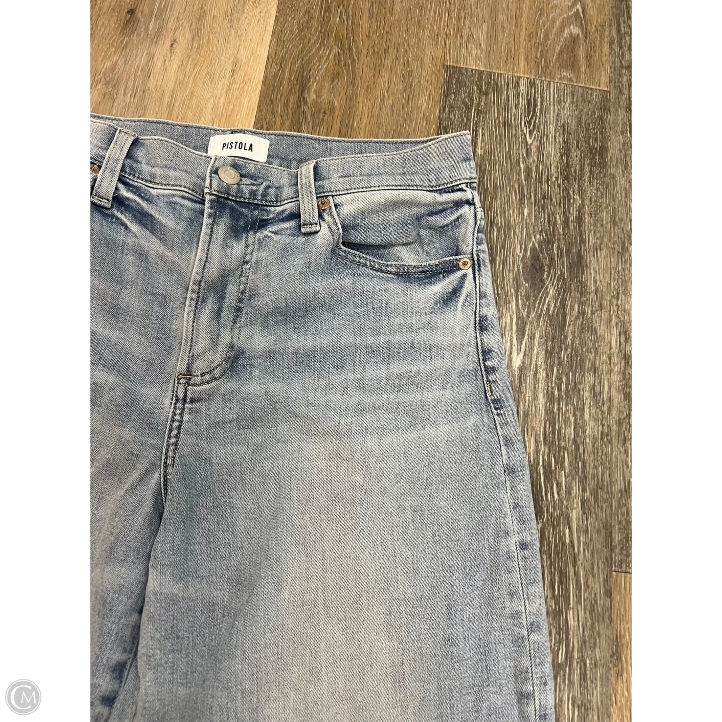 Jeans Wide Leg By Pistola In Blue Denim, Size: 10/30