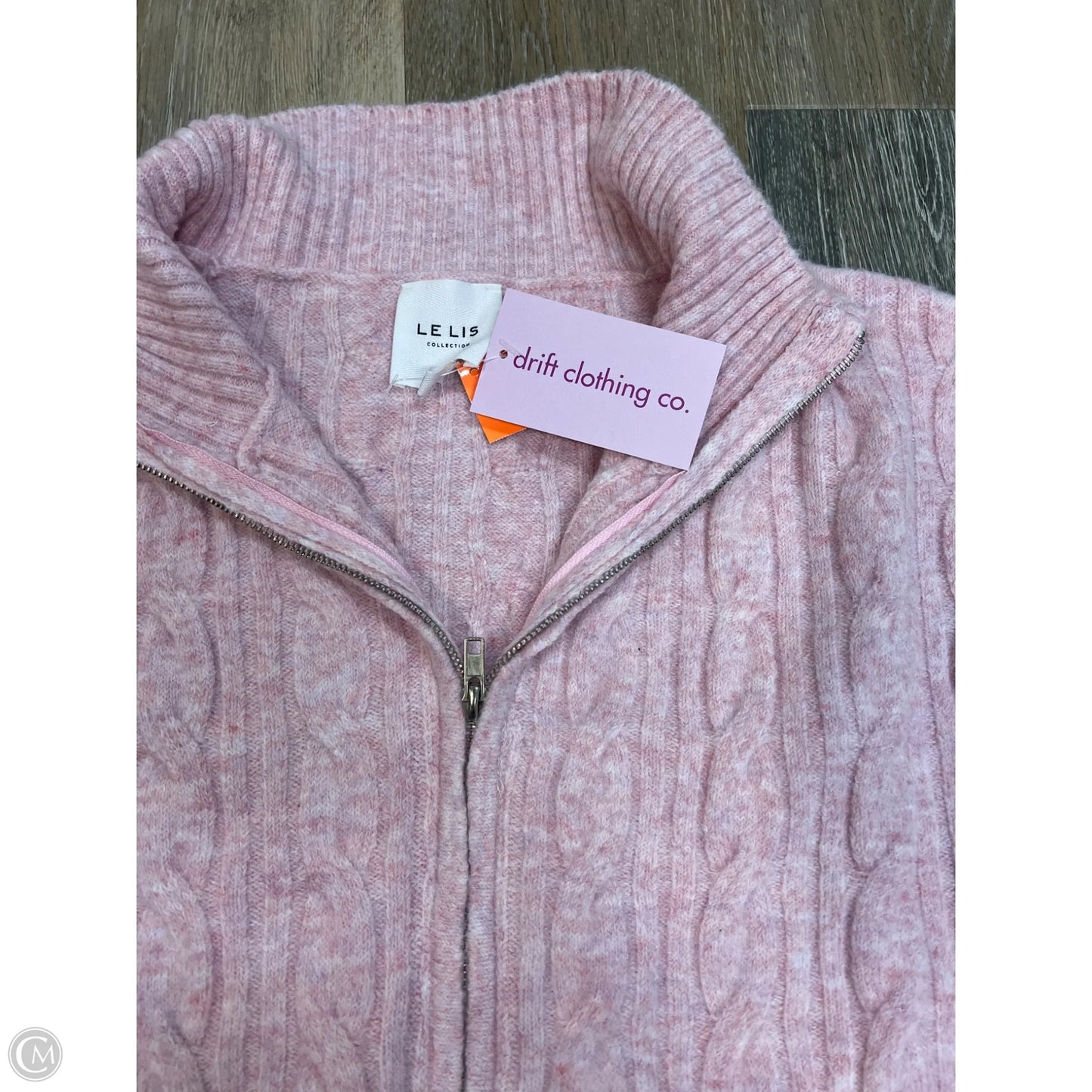 Sweater By Le Lis In Pink, Size: L