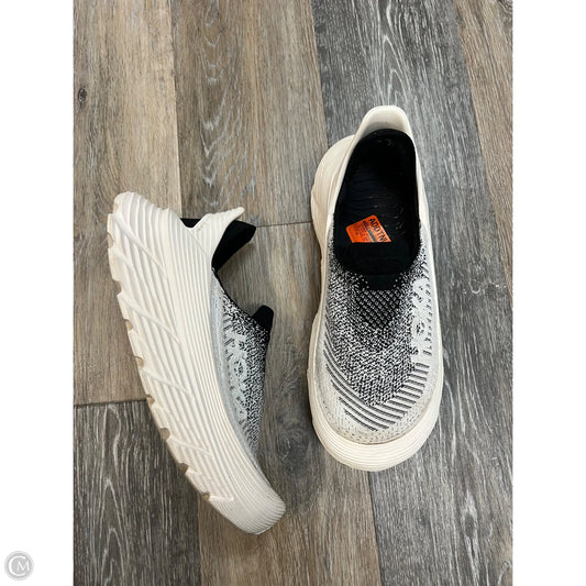 Shoes Athletic By Hoka In Black & Cream, Size: 9