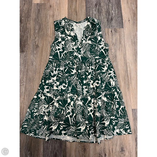 Dress Casual Short By Sundry In Green & White, Size: M