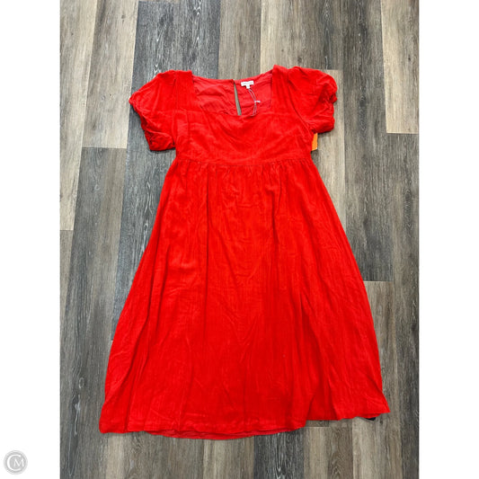 Dress Casual Maxi By Endless Blu In Orange, Size: 2x