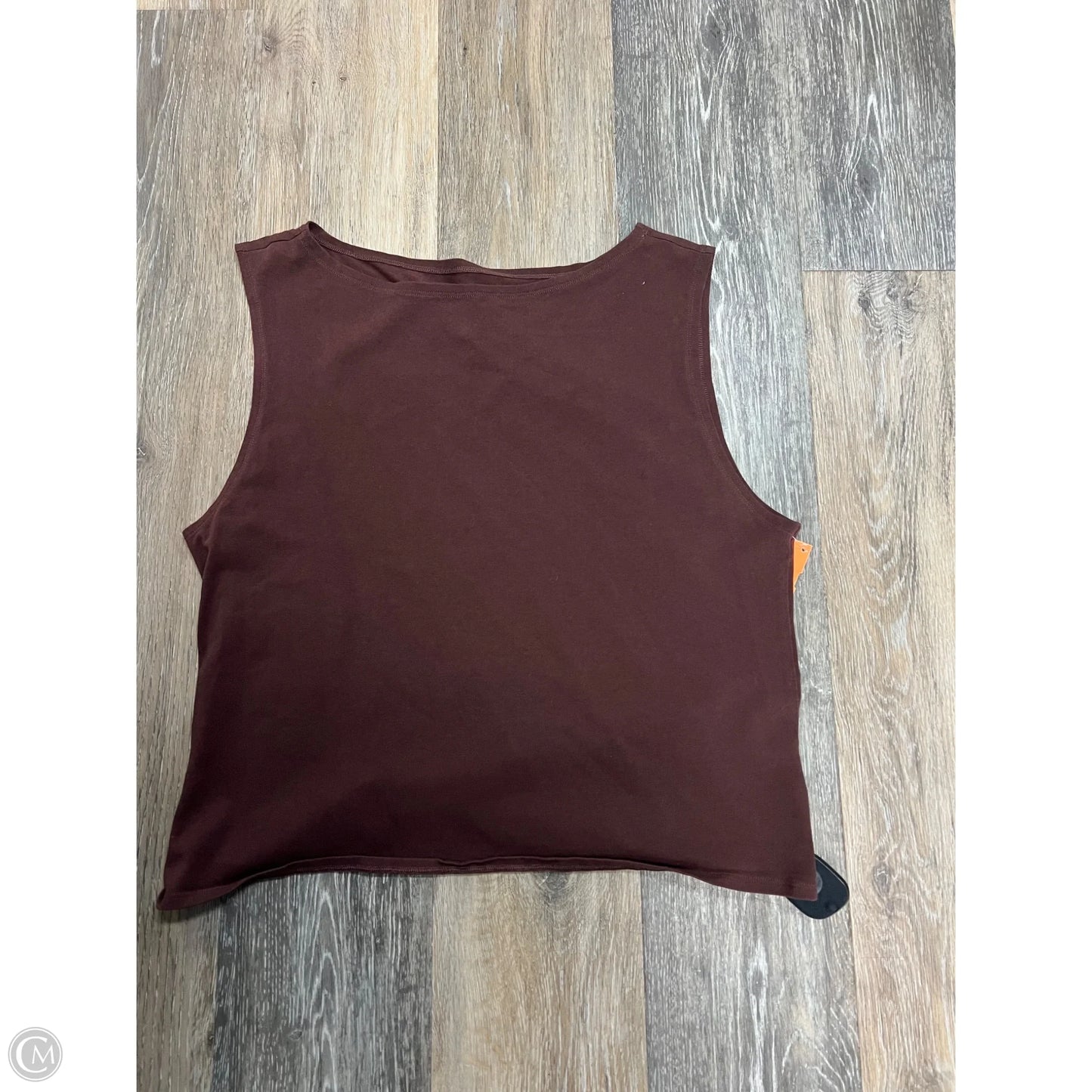 Tank Top By Quince In Brown, Size: Xl
