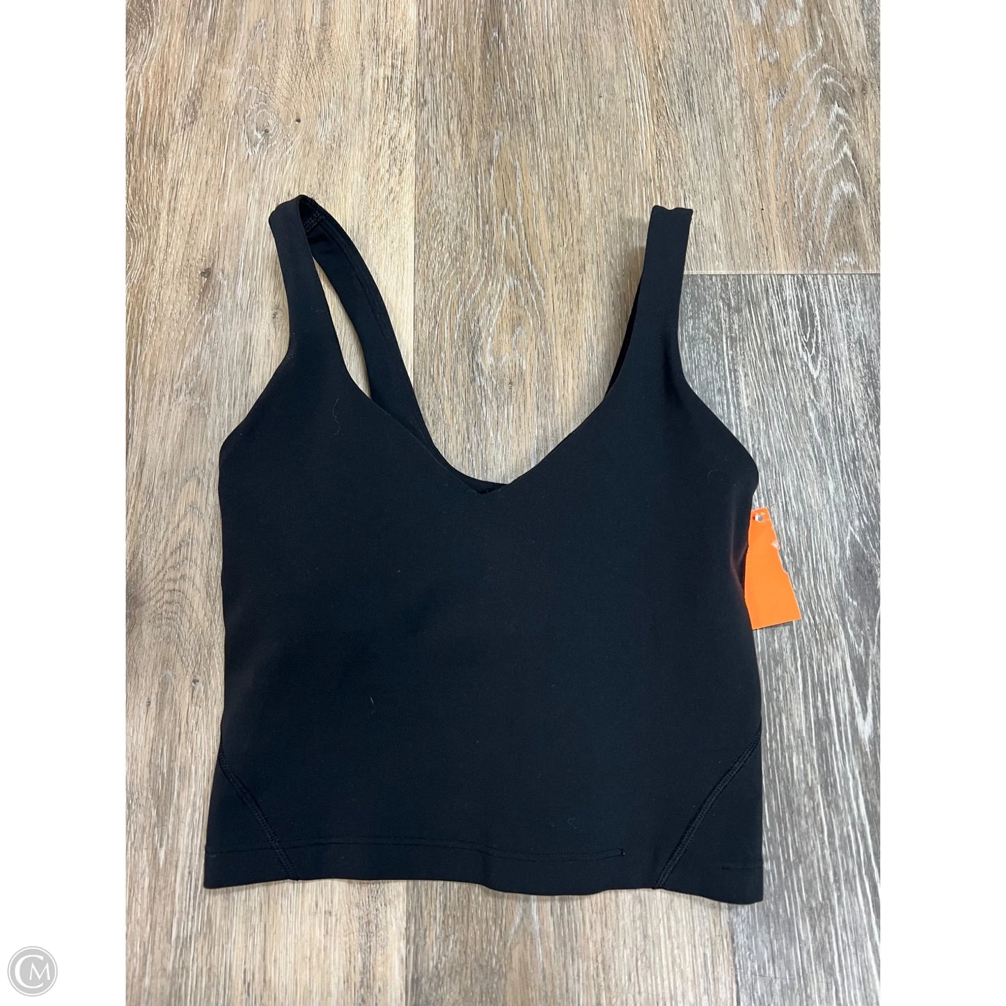 Athletic Tank Top By Lululemon In Black, Size: 0