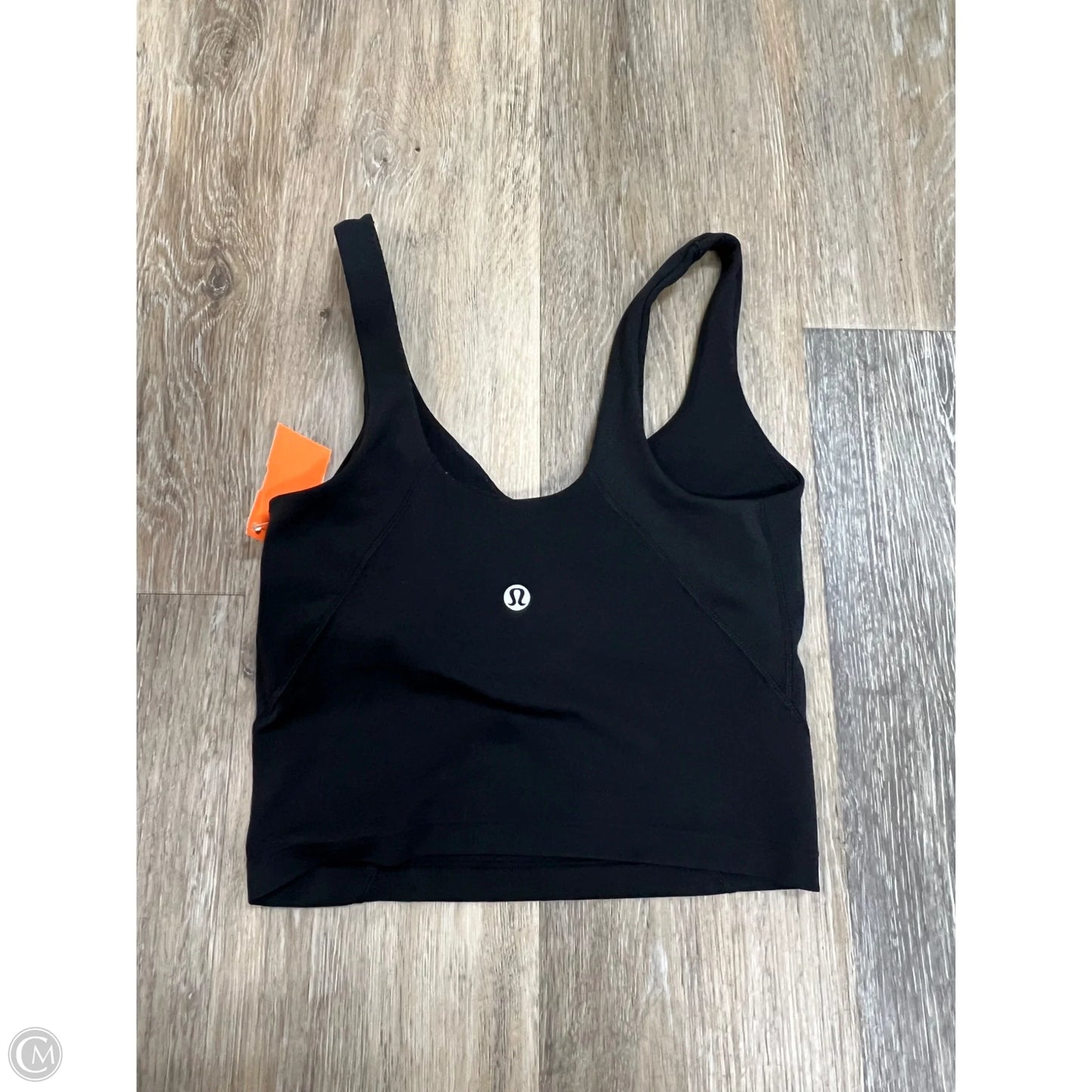 Athletic Tank Top By Lululemon In Black, Size: 0