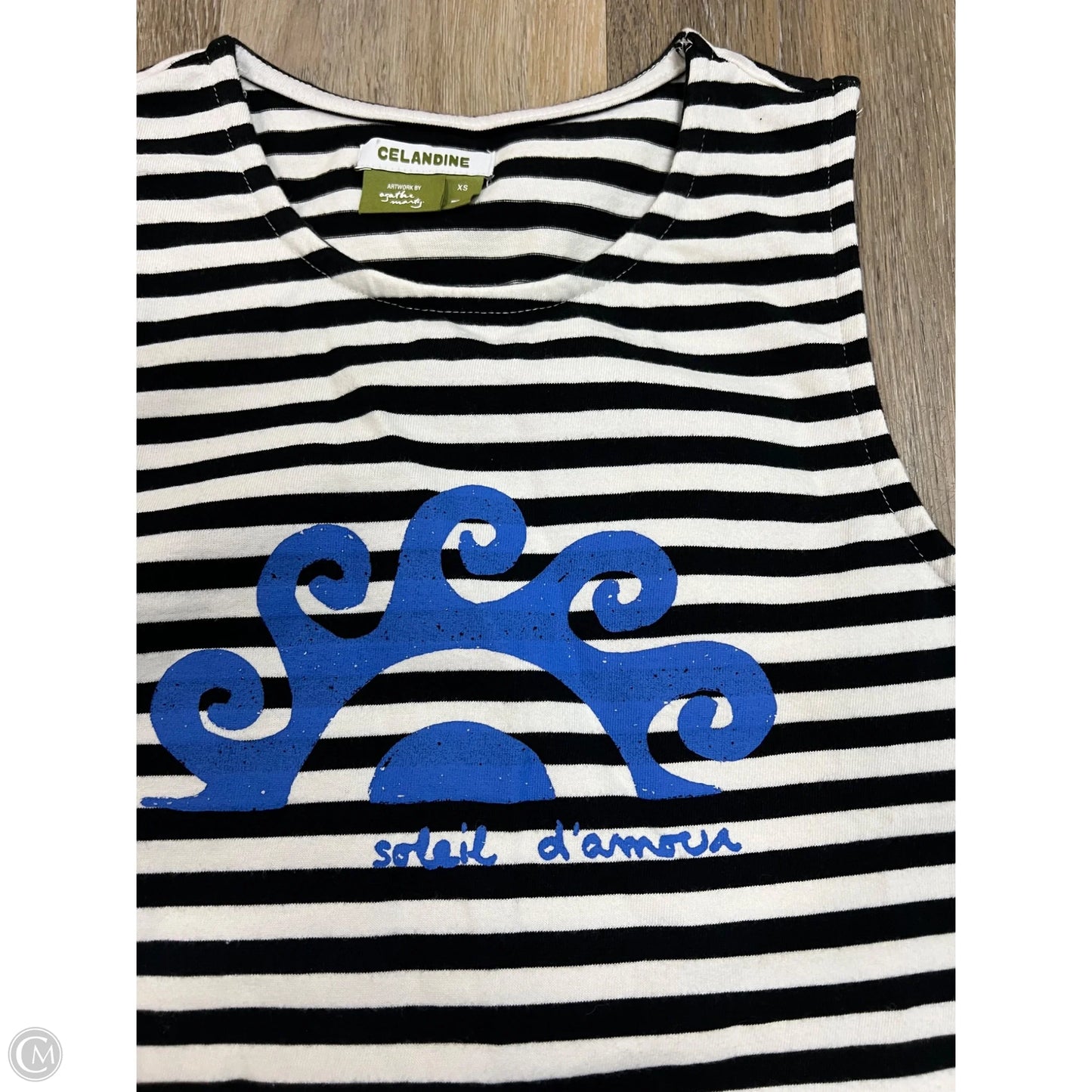 Dress Casual Short By Celandine In Striped Pattern, Size: Xs