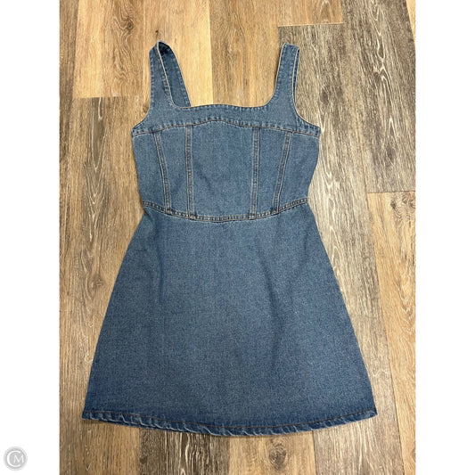 Dress Casual Short By Lulu In Blue Denim, Size: Xs