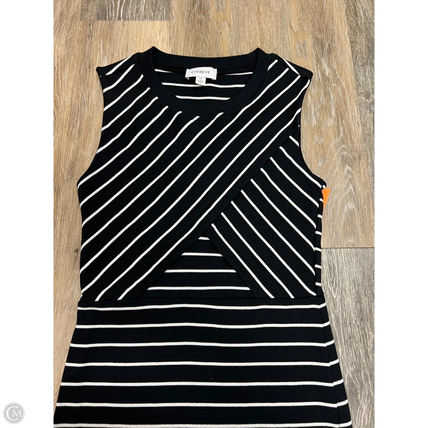 Dress Casual Maxi By Evereve In Black, Size: Xs