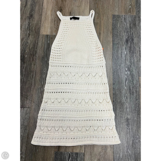 Swimwear Cover-up By Zara In White, Size: S