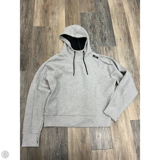 Athletic Sweatshirt Hoodie By UNRL In Grey, Size: 2x