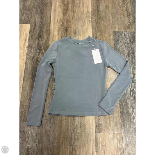 Athletic Top Long Sleeve By 7 Diamonds In Blue, Size: Xs