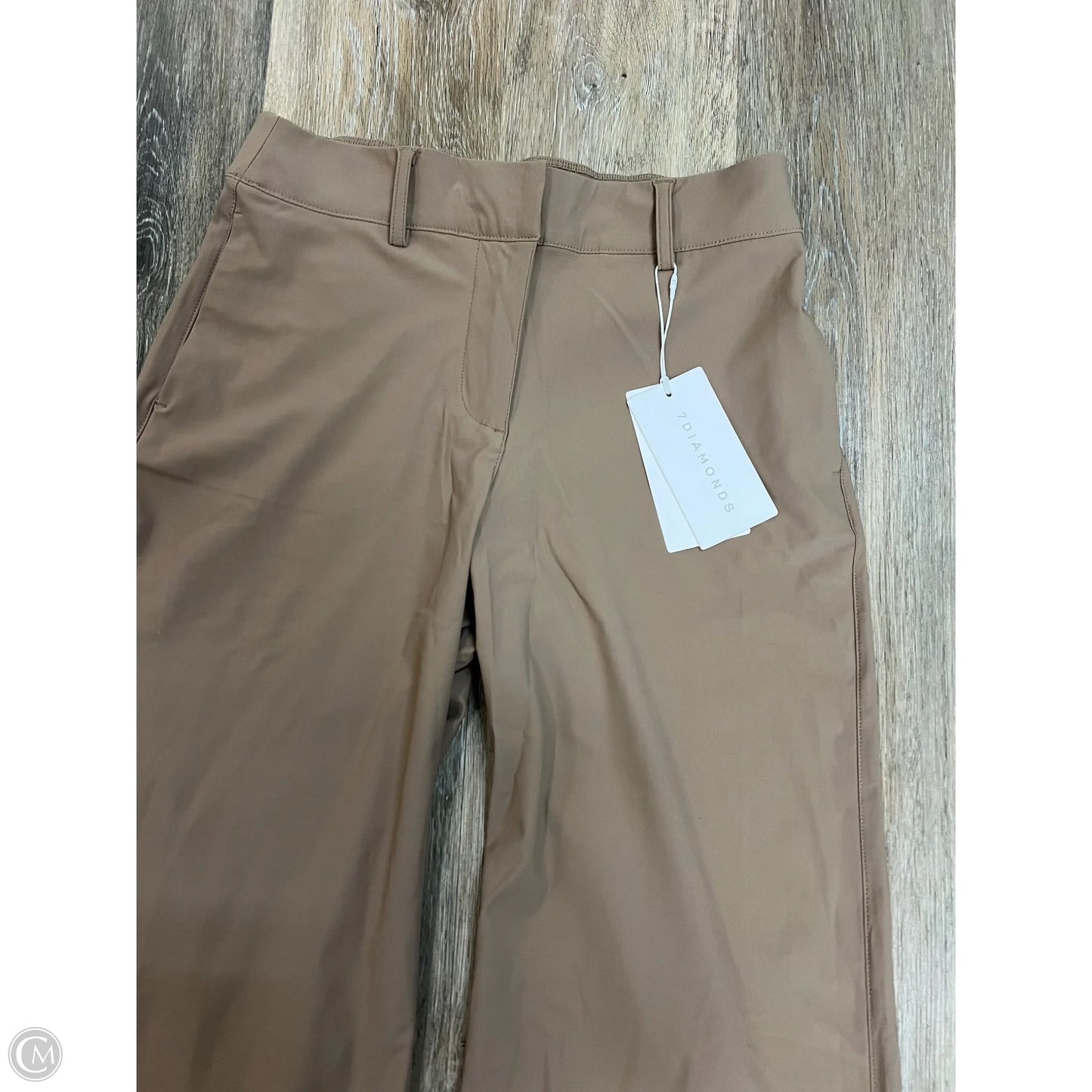 Athletic Pants By 7 Diamonds In Tan, Size: Xs