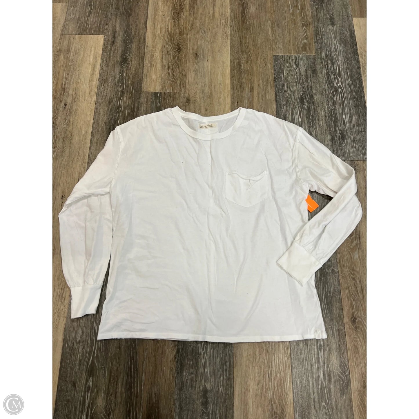 Top Long Sleeve By We The Free In White, Size: M