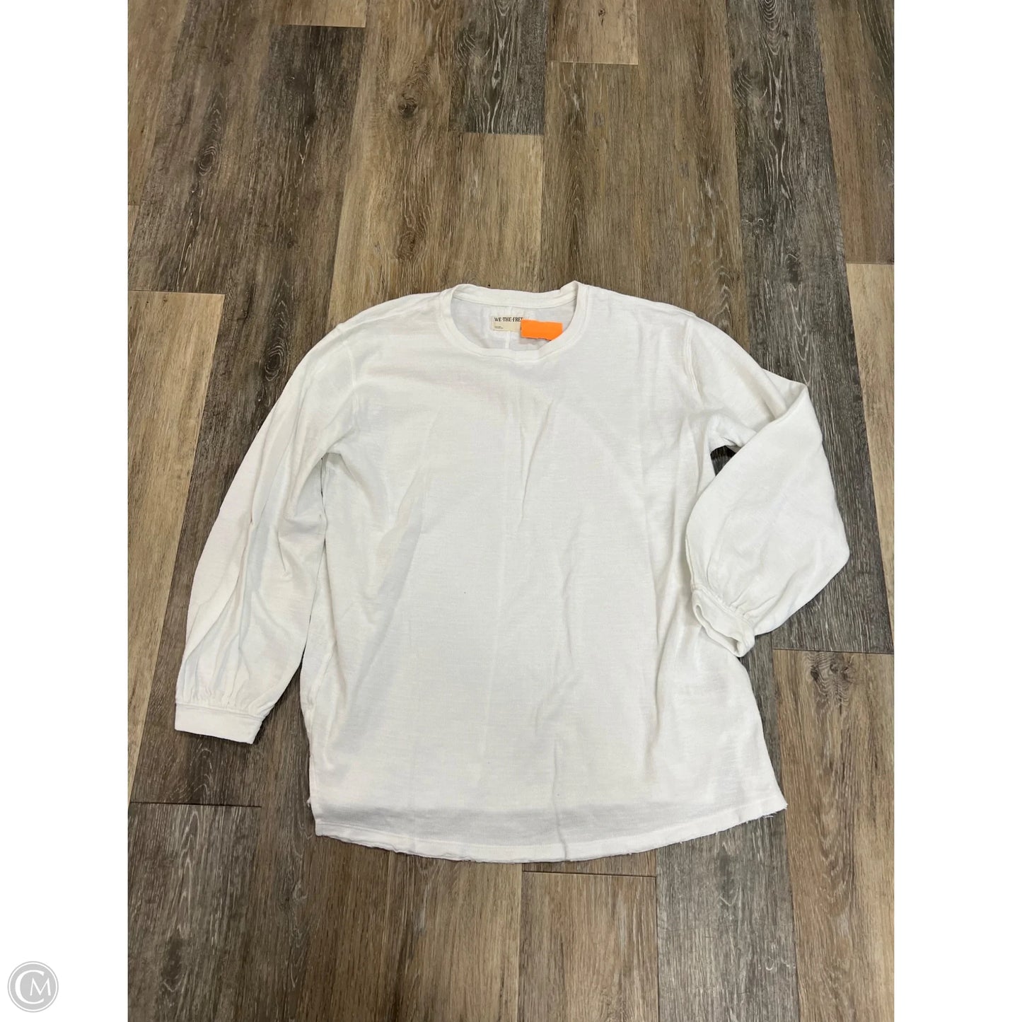 Top Long Sleeve By We The Free In White, Size: L
