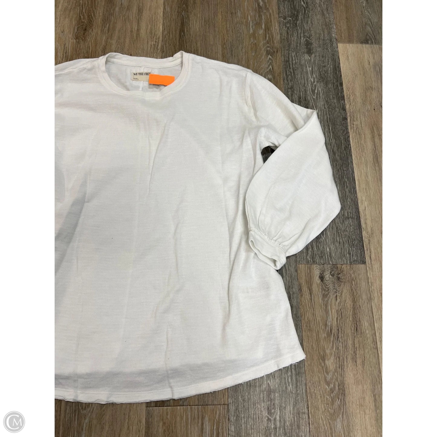 Top Long Sleeve By We The Free In White, Size: L