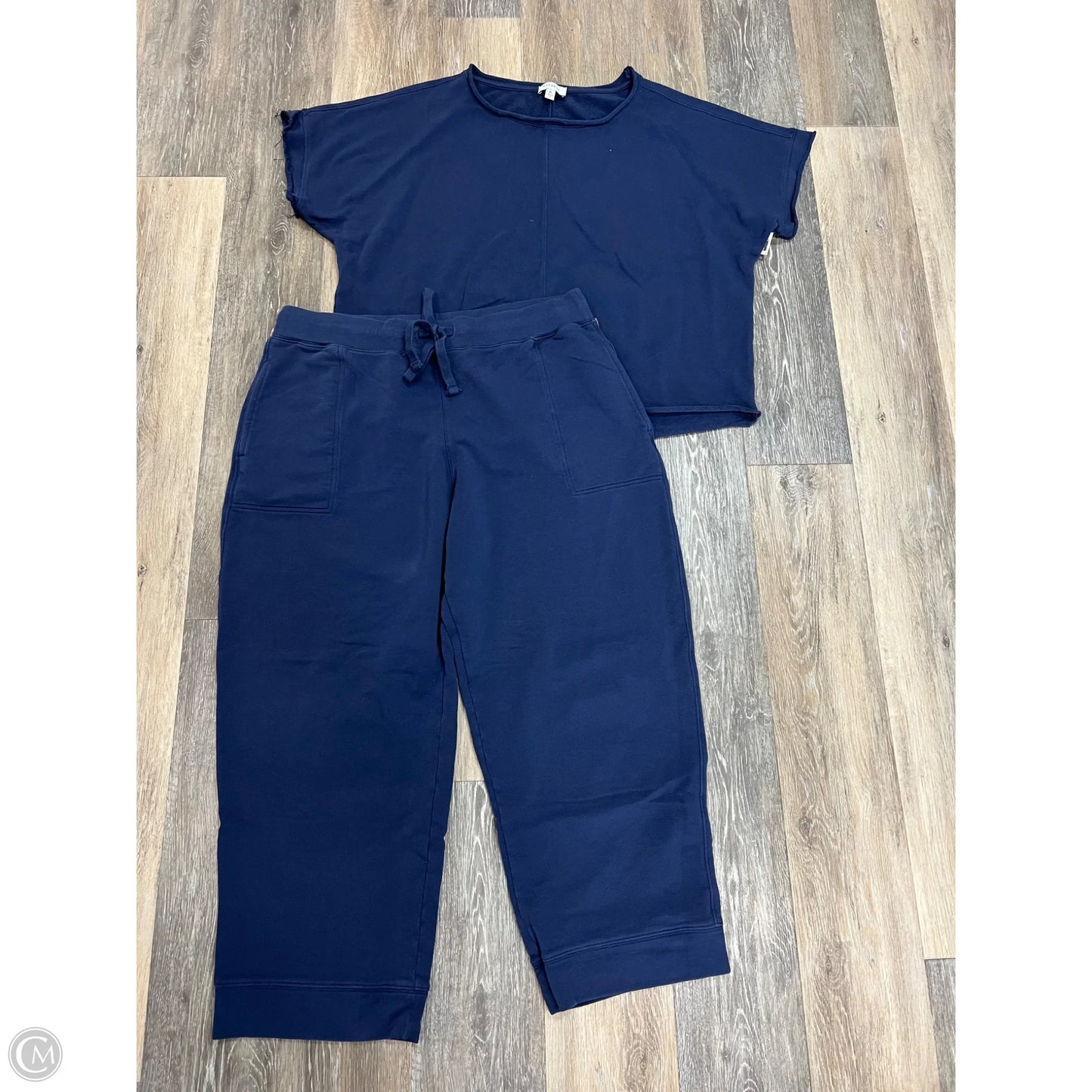 Lounge Set Pants By Evereve In Navy, Size: Xl