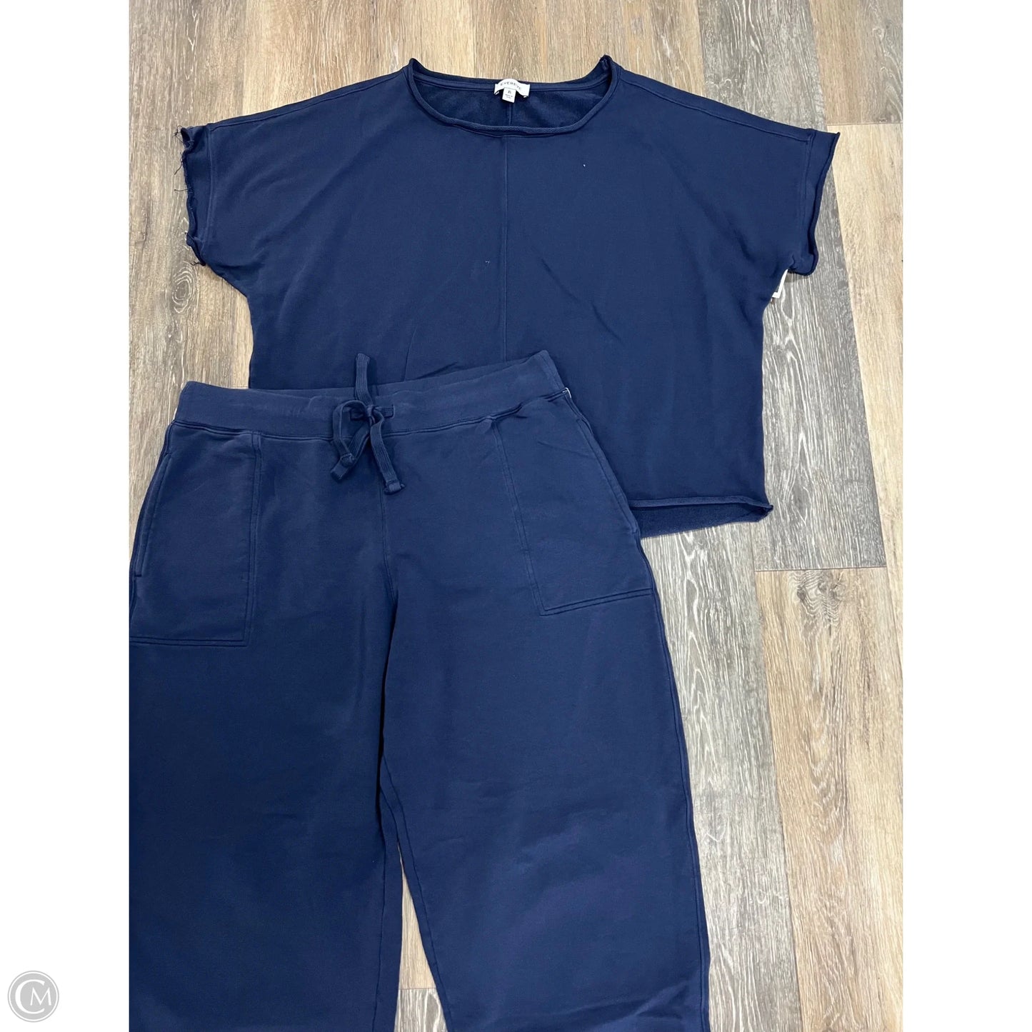 Lounge Set Pants By Evereve In Navy, Size: Xl