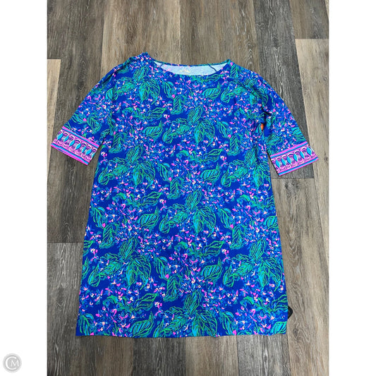 Dress Designer By Lilly Pulitzer In Blue, Size: Xxl