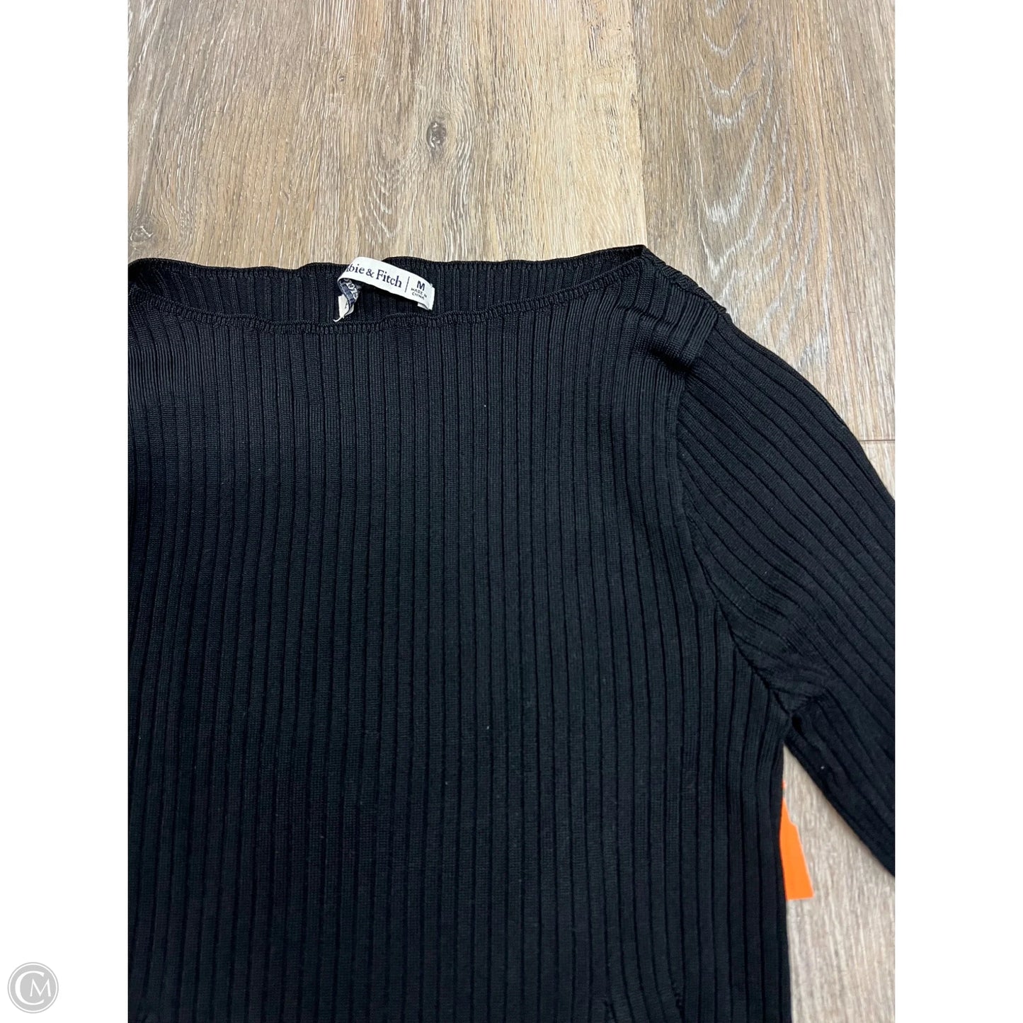 Sweater By Abercrombie And Fitch In Black, Size: M