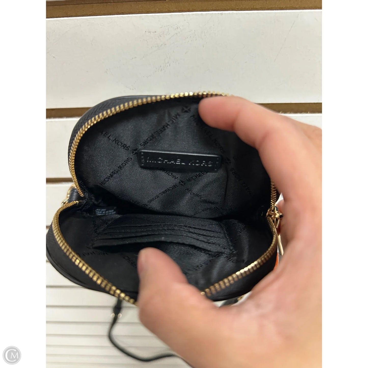 Crossbody Designer By Michael Kors, Size: Medium