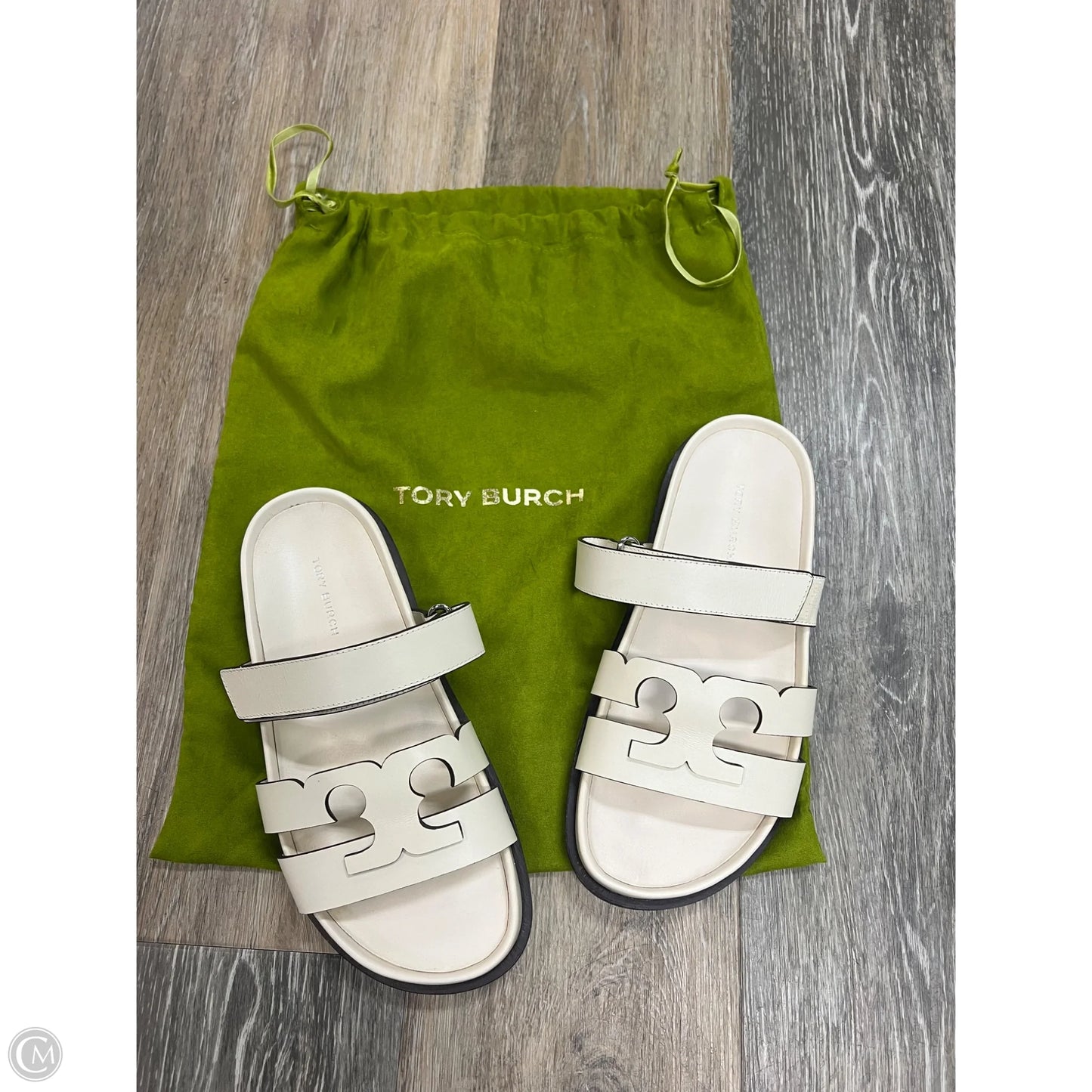 Sandals Designer By Tory Burch In White, Size: 6