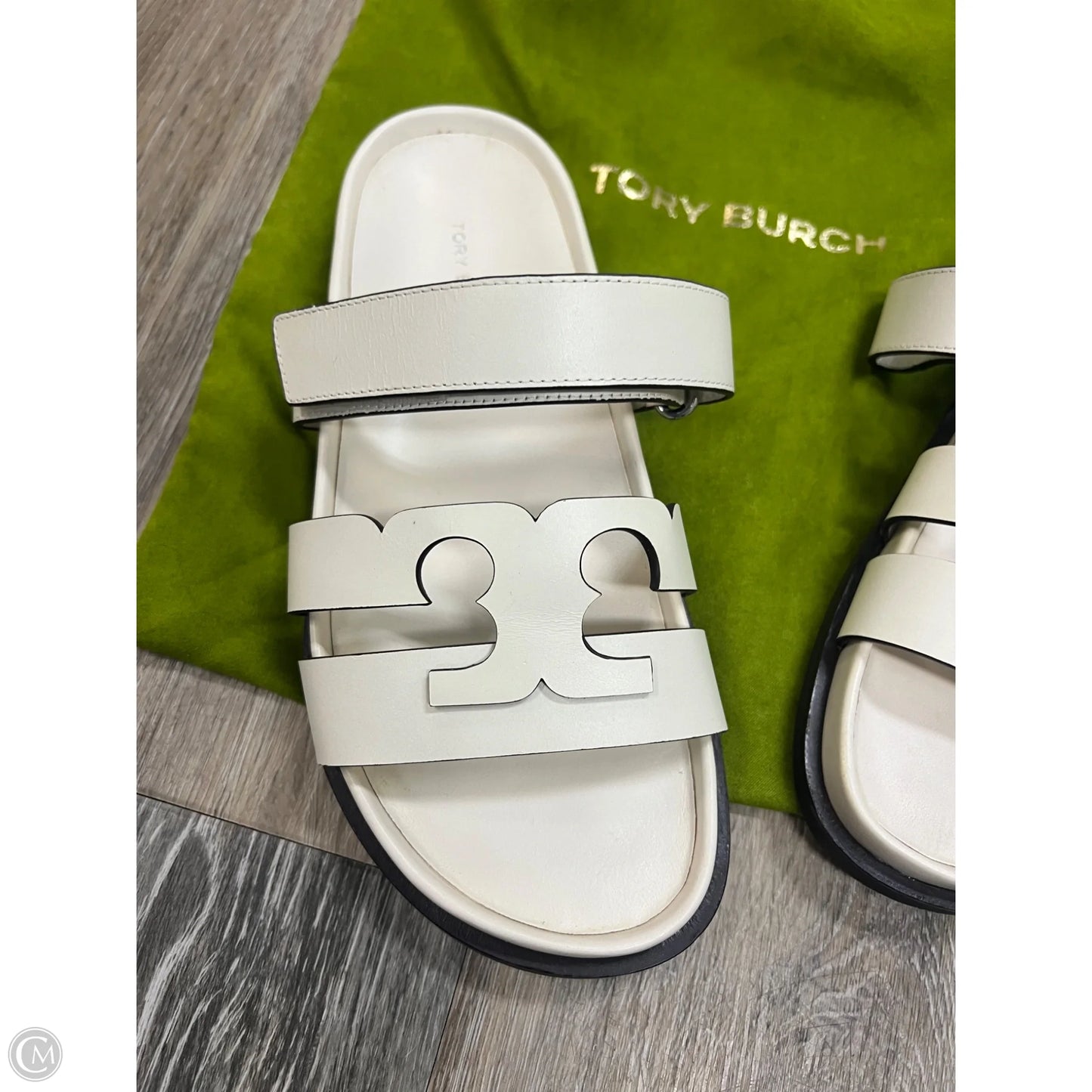 Sandals Designer By Tory Burch In White, Size: 6