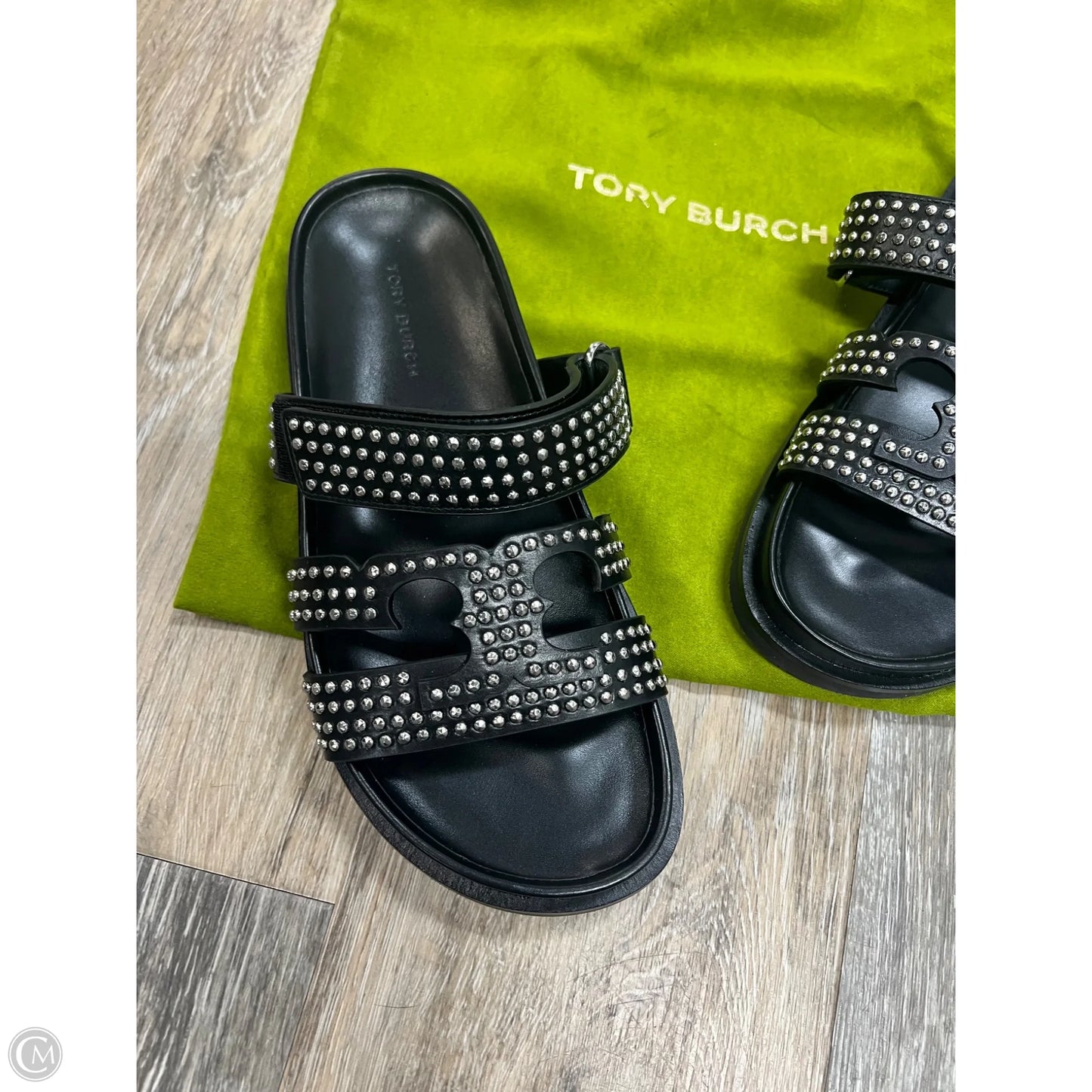 Sandals Designer By Tory Burch In Black, Size: 6